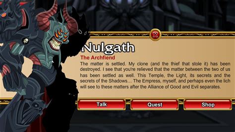 Nulgath's Quests .